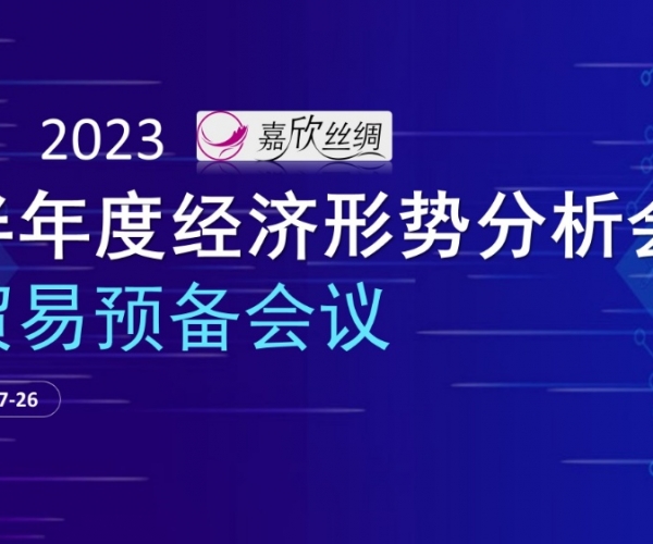 商业总额稳固，，，商业质量提升 J9集团丝绸召开2023半年度经济形势剖析谈判业准备聚会
